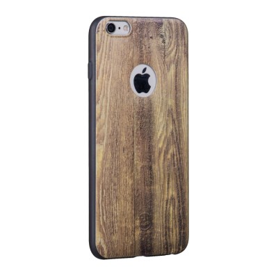 Чохол HOCO Element Series Wood Grain for iPhone 6/6S Plus Crude Wood  Чохли для iPhone
