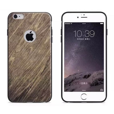 Чехол HOCO Element Series Wood Grain for iPhone 6/6S Plus Beech Wood  Чехлы для iPhone