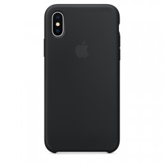 Чохол Apple iPhone X Silicone Case - Black