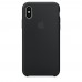 Чохол Apple iPhone X Silicone Case - Black  Чохли для iPhone
   1 
