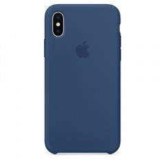 Чохол Apple iPhone X Silicone Case - Blue Cobalt