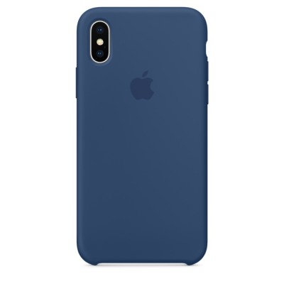 Чохол Apple iPhone X Silicone Case - Blue Cobalt  Чохли для iPhone
