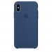 Чохол Apple iPhone X Silicone Case - Blue Cobalt  Чохли для iPhone
   1 