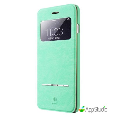 Чохол Baseus Terse leather Case для iPhone 6/6S Plus Blue  Чохли для iPhone
