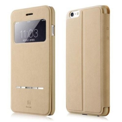 Чохол книжка Baseus Terse leather Case для iPhone 6/6S Plus Khaki  Чохли для iPhone
