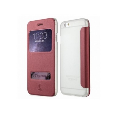 Чохол Baseus Mile Series Case для iPhone 6/6S Plus Dark Red  Чохли для iPhone
