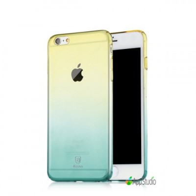 Чохол Baseus Amber Case для iPhone 6/6S Yellow Green  Чохли для iPhone
