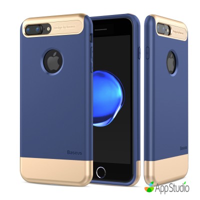 Чохол Baseus Taste Style Series Case для iPhone 7 Plus Dark Blue/Gold  Чохли для iPhone
