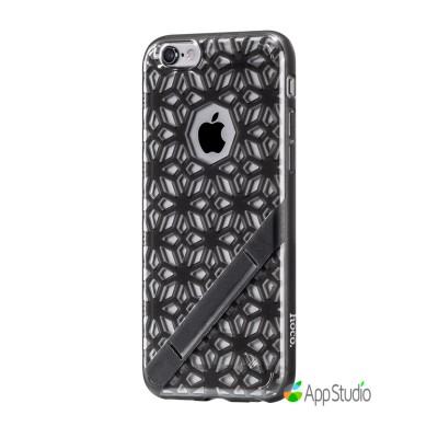 Чохол HOCO Coupe Series TPU Glaze for iPhone 6/6S Black  Чохли для iPhone
