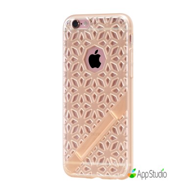Чохол HOCO Coupe Series TPU Glaze for iPhone 6/6S Gold  Чохли для iPhone
