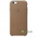 Чохол Apple iPhone 6S Leather Case - Brown  Чохли для iPhone
   1 