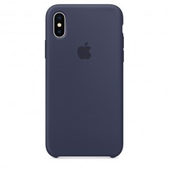 Чохол Apple iPhone X Silicone Case - Midnight Blue