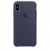 Чохол Apple iPhone X Silicone Case - Midnight Blue  Чохли для iPhone
   1 