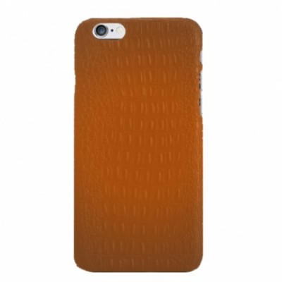 Чохол Leather Case Snake For iPhone 6 Light Brown  Чохли для iPhone
