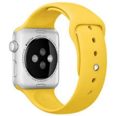 Ремінець Apple Watch 42mm Yellow Sport Band копія