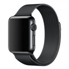 Ремінець Apple Watch 38mm Milanese Loop Band Black копія Ремінець Apple Watch 38mm Milanese Loop Band Black копія