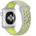 Ремінець Apple Watch 42mm Nike Sport Band Silver/Yellow копія  Ремінці для Watch
   1 