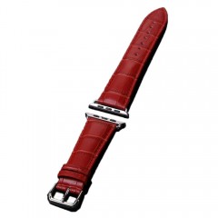 Кожаный ремешок Apple Watch 42mm Leather Series Wine Red Кожаный ремешок Apple Watch 42mm Leather Series Wine Red
