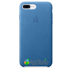 Чохол Apple iPhone 7 Plus Leather Case - Sea Blue