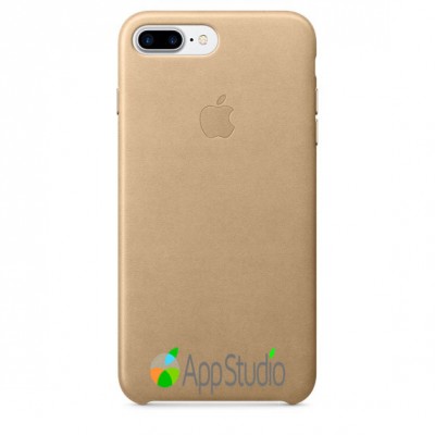 Чехол Apple iPhone 7 Plus Leather Case - Tan  