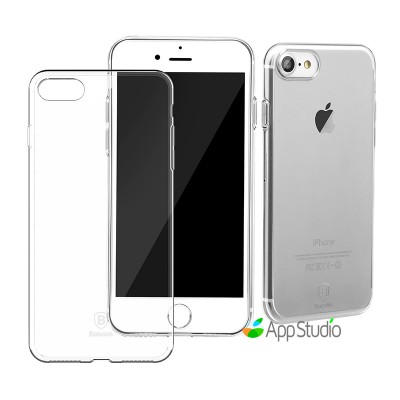 Чохол Baseus Simple Series Case （Clear）For iPhone 7 Plus Transparent  Чохли для iPhone
