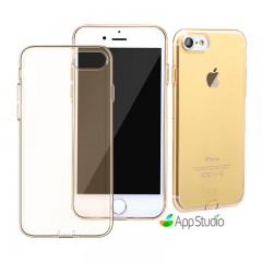 Чохол Baseus Simple Series Case （With-Pluggy）For iPhone 7 Plus Transparent Gold