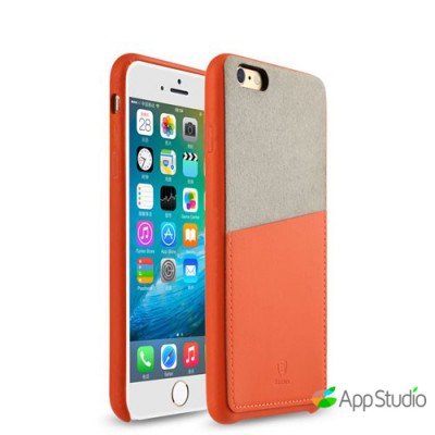 Чохол Baseus Encounter Series For iPhone 6/6S Orange/Grey  Чохли для iPhone
