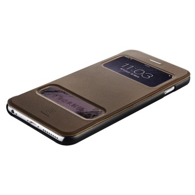 Чехол Baseus Pure View Case For iPhone 6/6S Plus Brown  Чехлы для iPhone