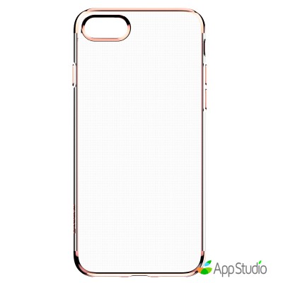 Чехол Baseus Shining Case (TPU) For iPhone 7 Rose Gold  