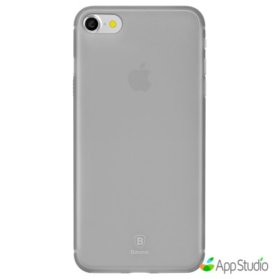 Чехол Baseus Slim Case For iPhone 7 Transparent Black  Чехлы для iPhone