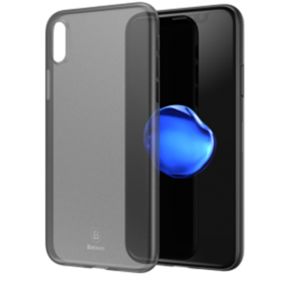 Чехол Baseus Wing Case For iPhone X Transparent Black  Чехлы для iPhone