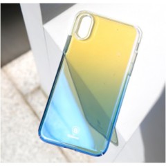 Чохол Baseus Glaze Case для iPhone X Transparent Black