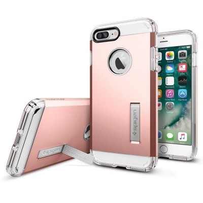 Чохол Spigen Case Tough Armor Gun Rose Gold для iPhone 7  Чохли для iPhone

