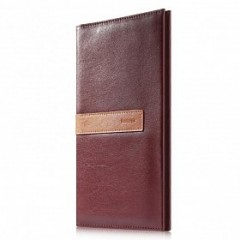 Шкіряний чохол Baseus Chic Series Leather Wallet Case для 4.7 inches below the phone Wine Red