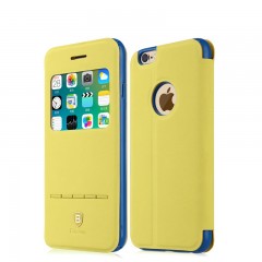 Чохол Baseus Terse Youth Series For iPhone 6/6S Yellow/Dark Blue Чохол Baseus Terse Youth Series For iPhone 6/6S Yellow/Dark Blue